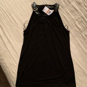 Michael Kors Black Sleeveless Blouse
